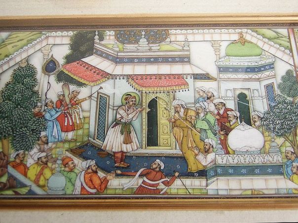 Miniature painting on ivory – (5132) Private collection